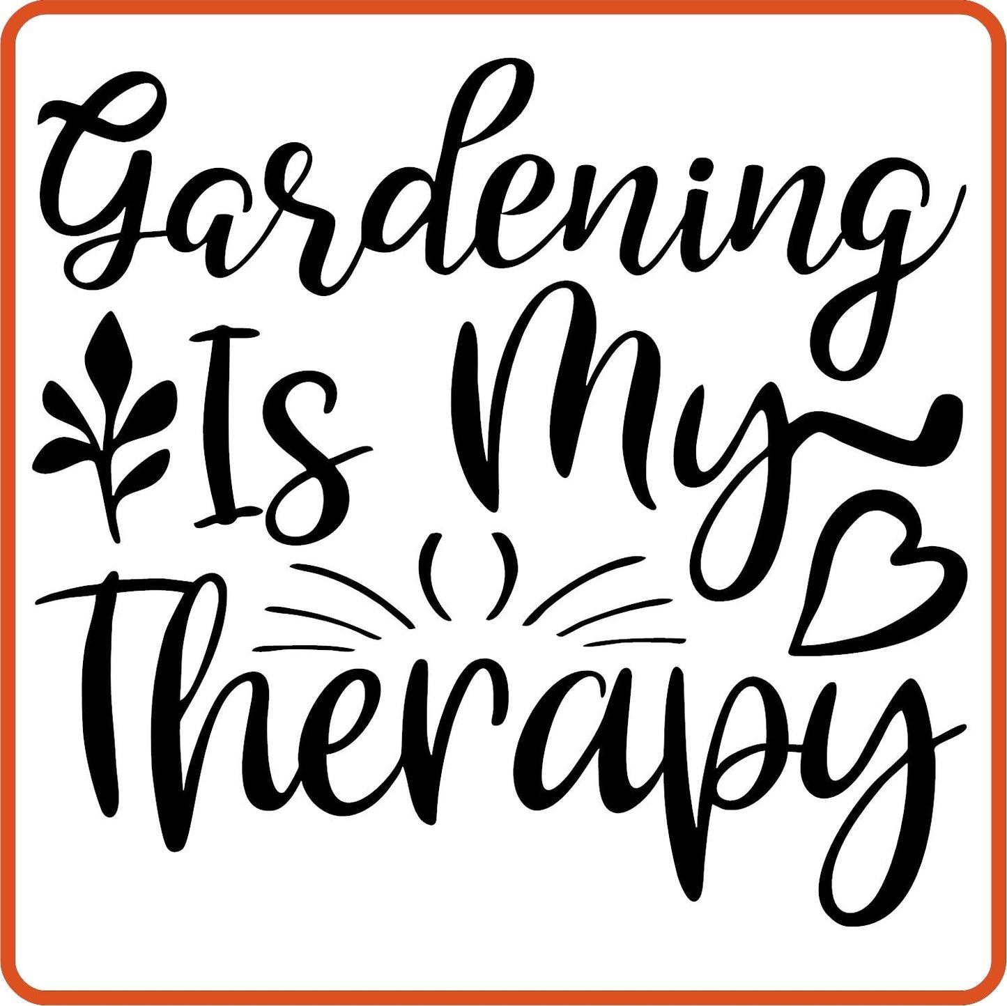 Spring Iron On Decals Patches transfers vinyl for shirts, clothing | Gardening Is My Therapy - secapparelonline