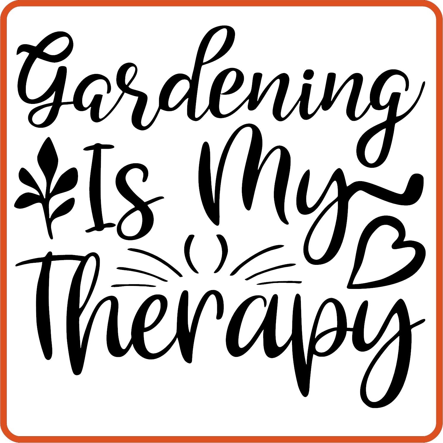 Spring Iron On Decals Patches transfers vinyl for shirts, clothing | Gardening Is My Therapy - secapparelonline