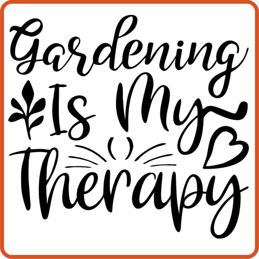 Spring Iron On Decals Patches transfers vinyl for shirts, clothing | Gardening Is My Therapy - secapparelonline