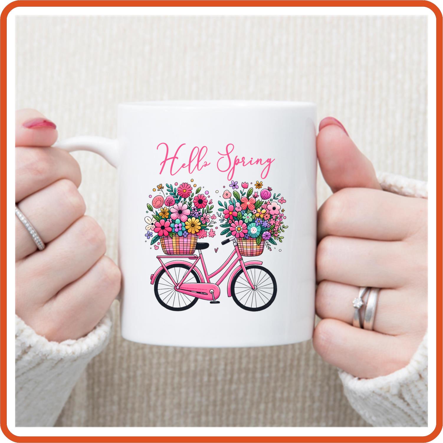 Spring Mugs - 11oz Coffee Mug | SEC Apparel | Hello Spring - secapparelonline
