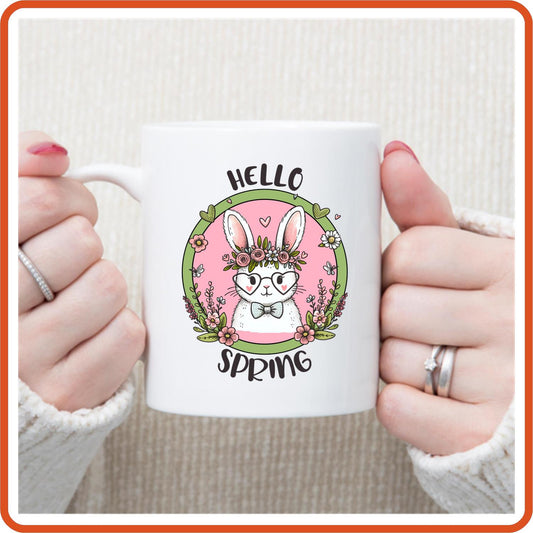 Spring Mugs - 11oz Coffee Mug | SEC Apparel | Hello Spring 7 - secapparelonline