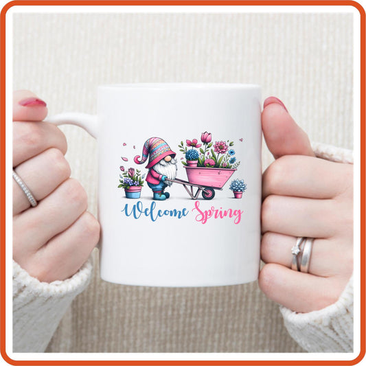 Spring Mugs - 11oz Coffee Mug | SEC Apparel | Welcome Spring 3 - secapparelonline