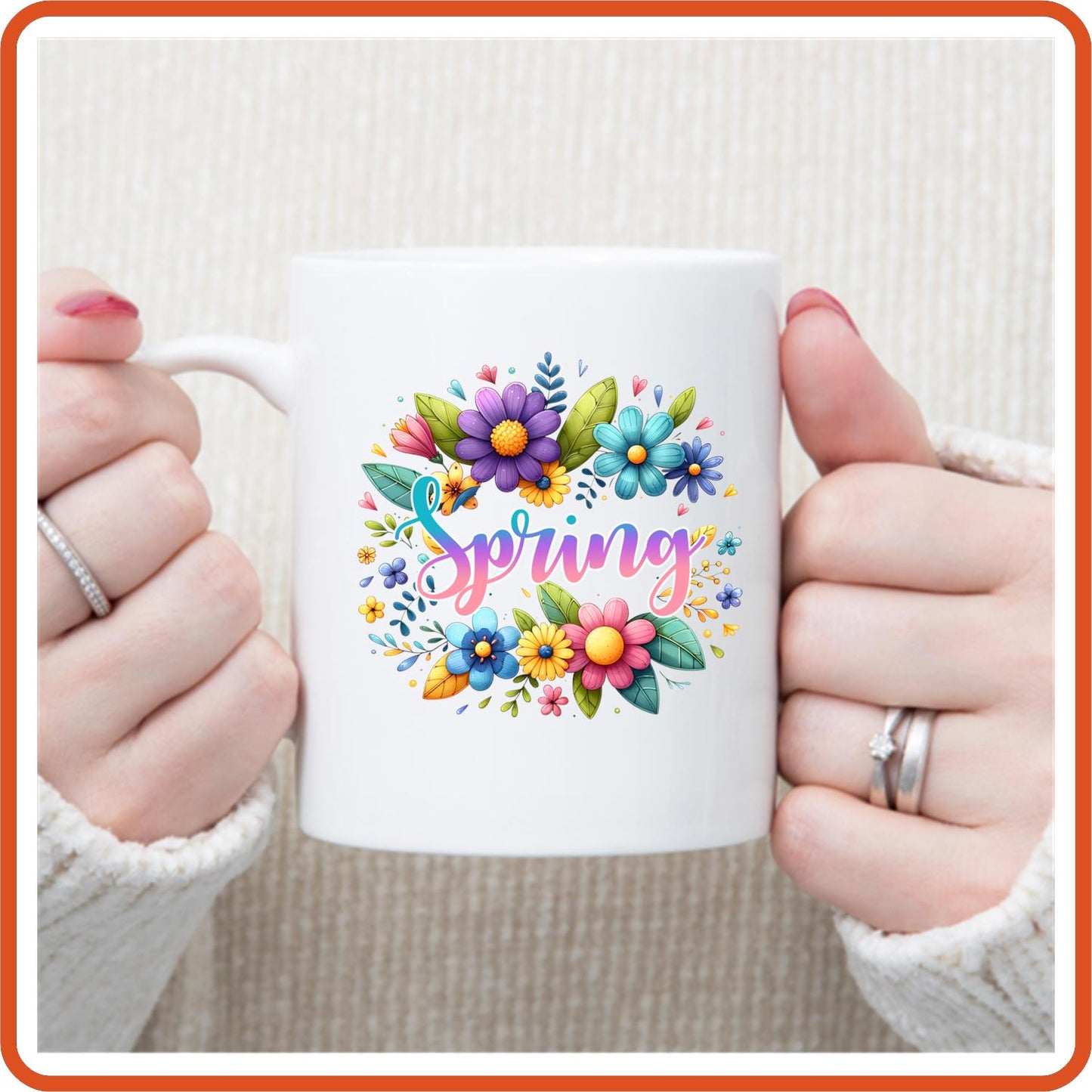 Spring Mugs -11oz Coffee Mug | SEC Apparel | Spring