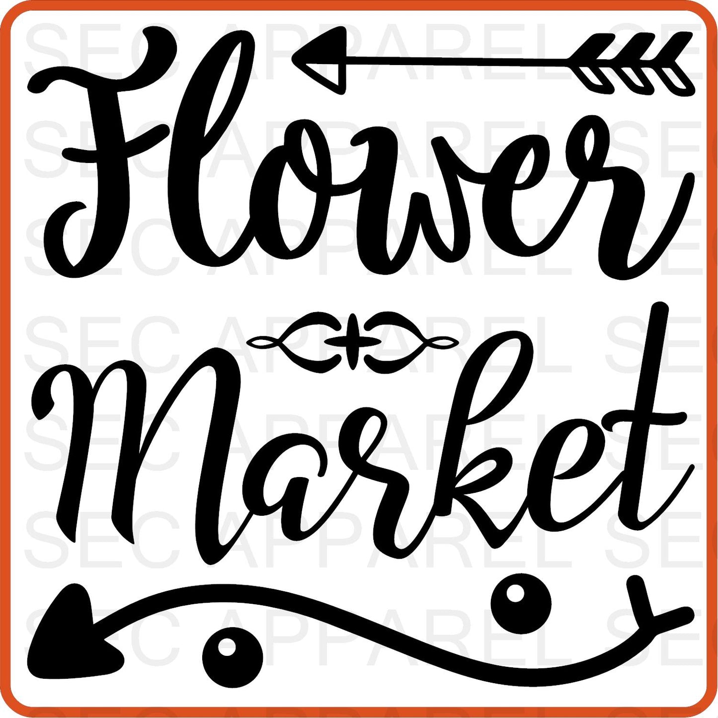 Spring Iron On Decals Patches transfers vinyl  for shirts, clothing | Flower Market