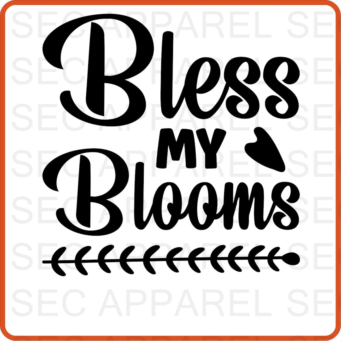 Spring Iron On Decals Patches transfers vinyl  for shirts, clothing | Bless My Blooms