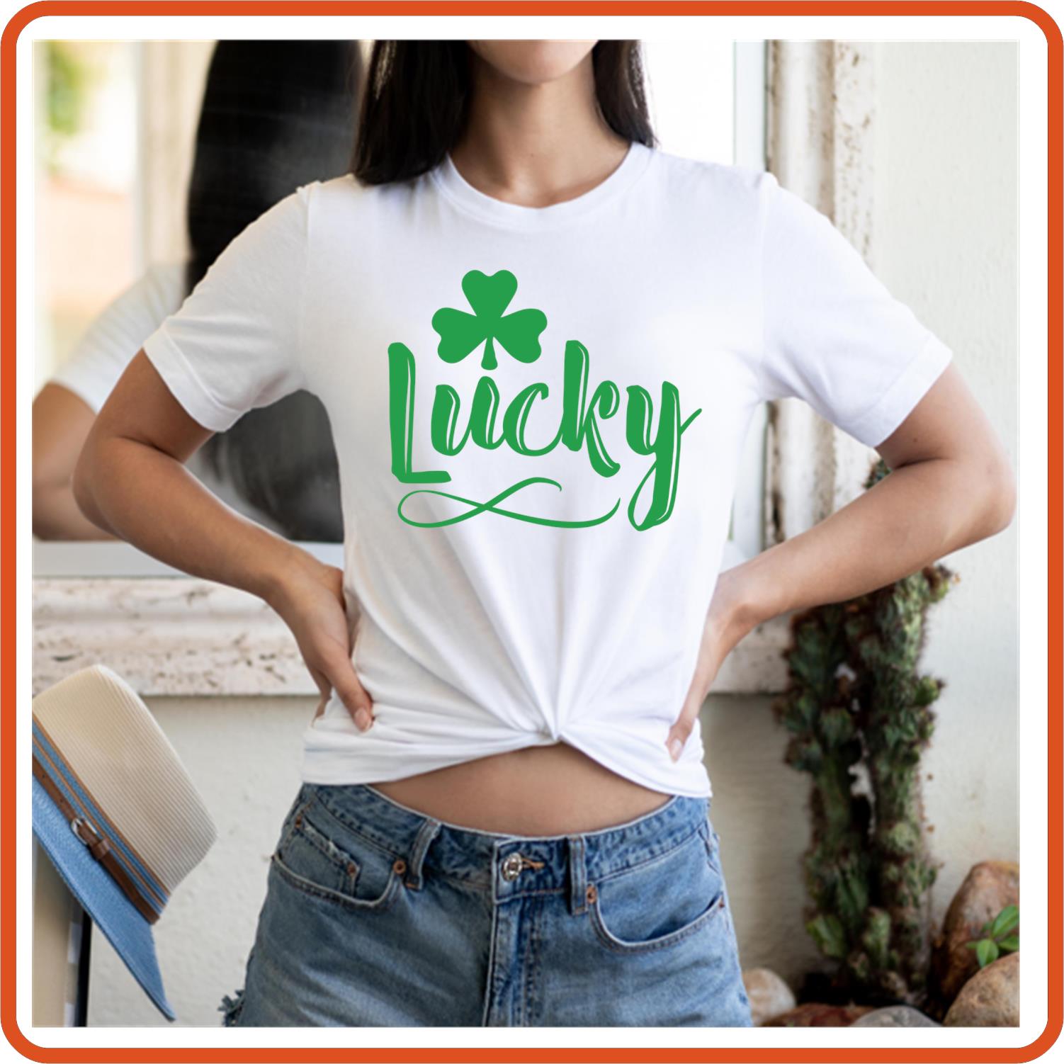 St. Patricks Graphic T-shirts | Saint Patrick's Shirts | SEC Apparel | Lucky - secapparelonline