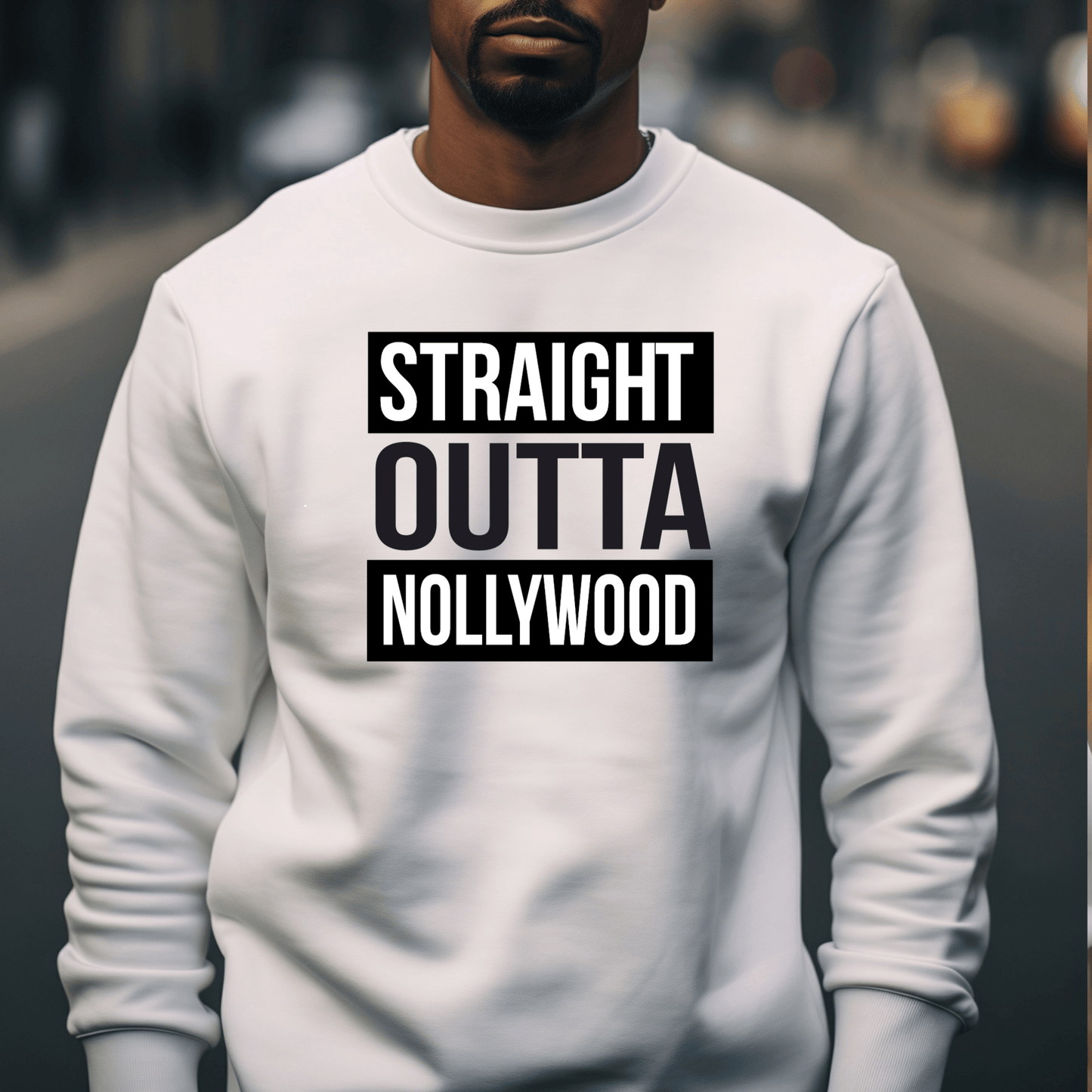 Straight Outta Nollywood Shirt & Hoodie Collection – Crew Neck, V - Neck, Sweatshirts - secapparelonline