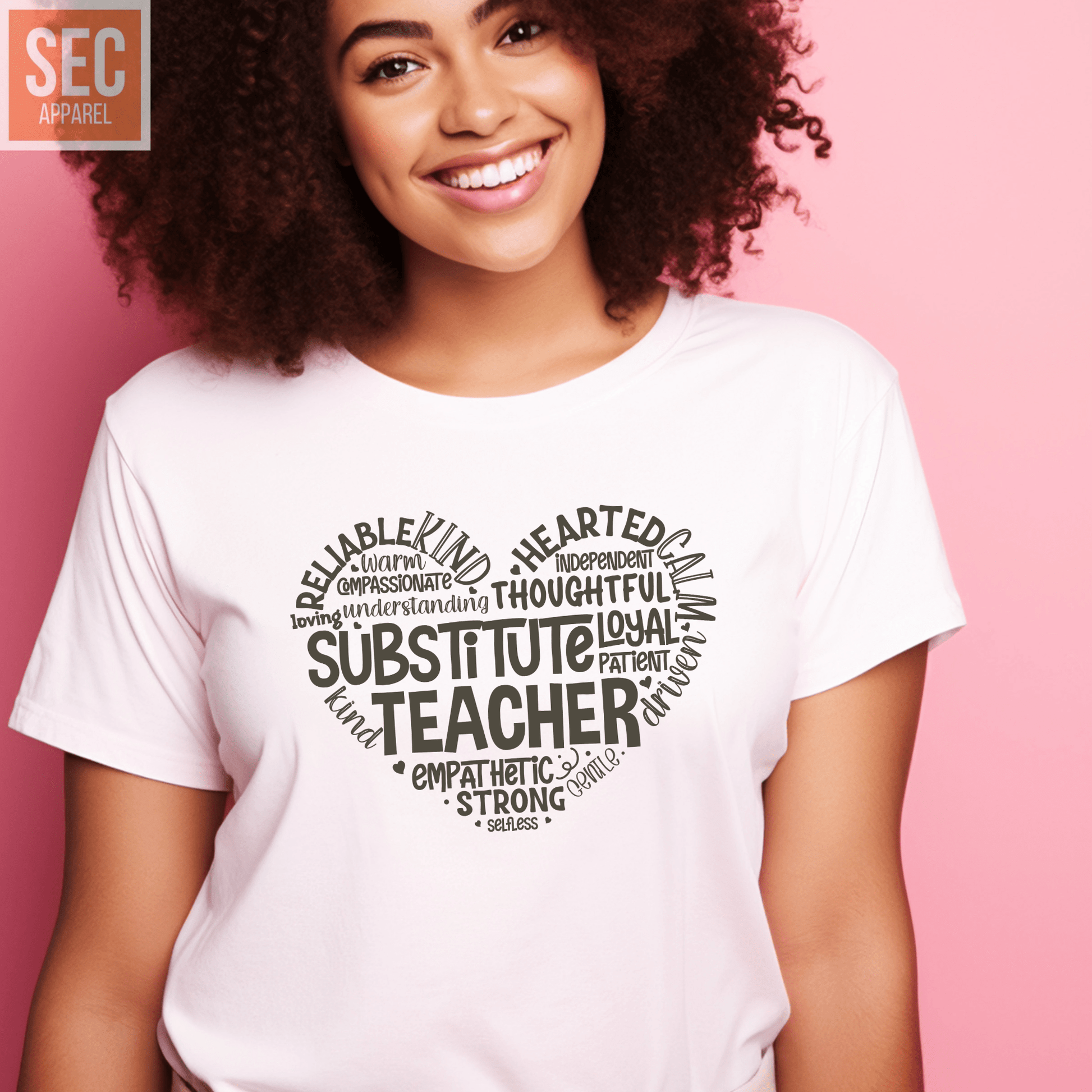 Substitute Teacher | Graphic T Shirts| Unisex | SEC Apparel - secapparelonline