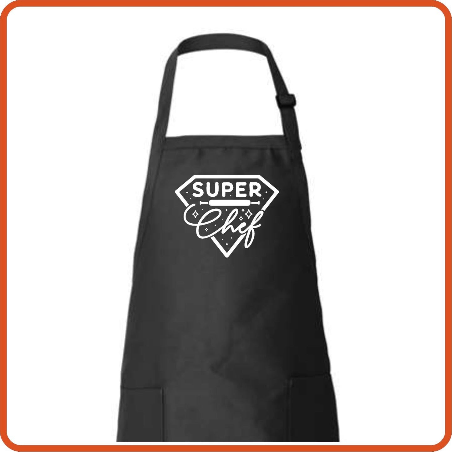 Super Chef Full Length Apron by SEC Apparel - secapparelonline