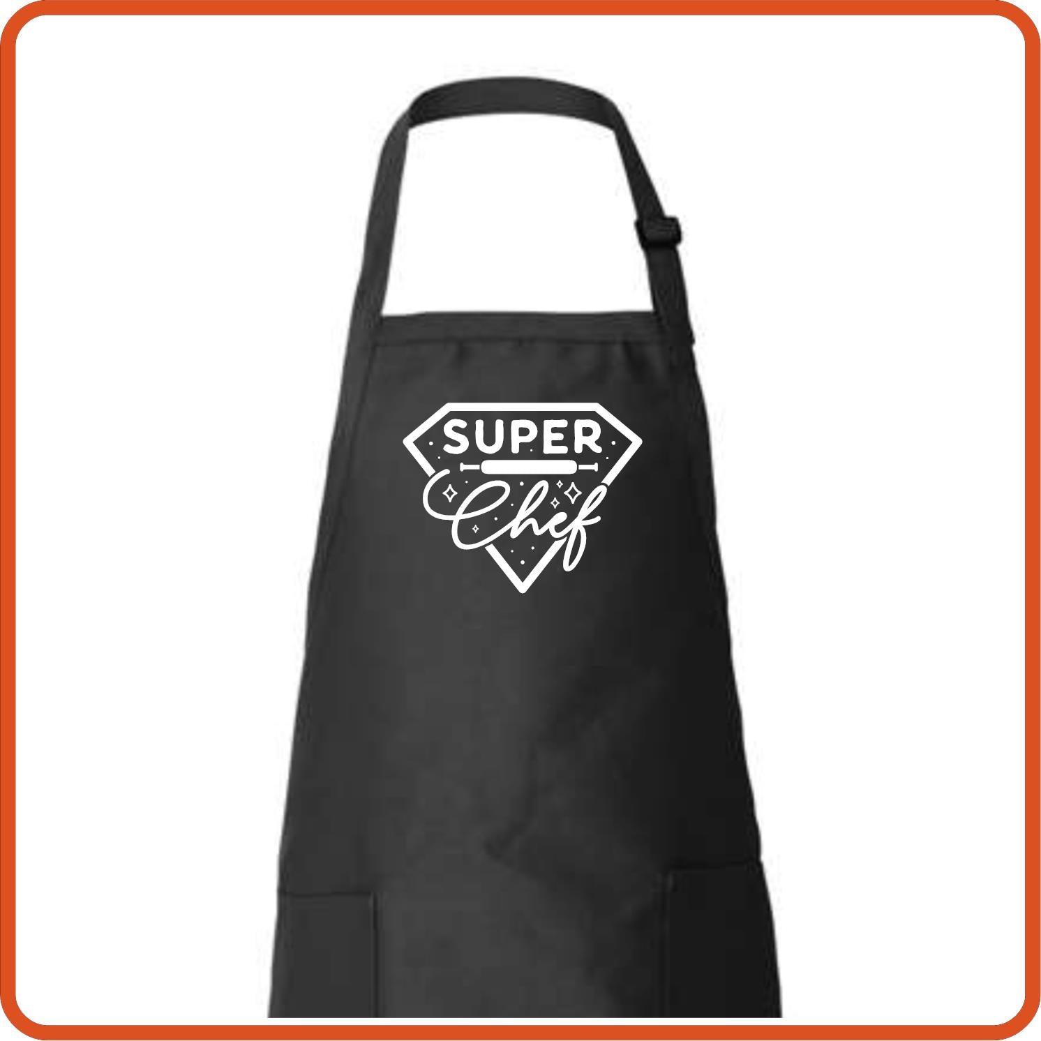 Super Chef Full Length Apron by SEC Apparel - secapparelonline