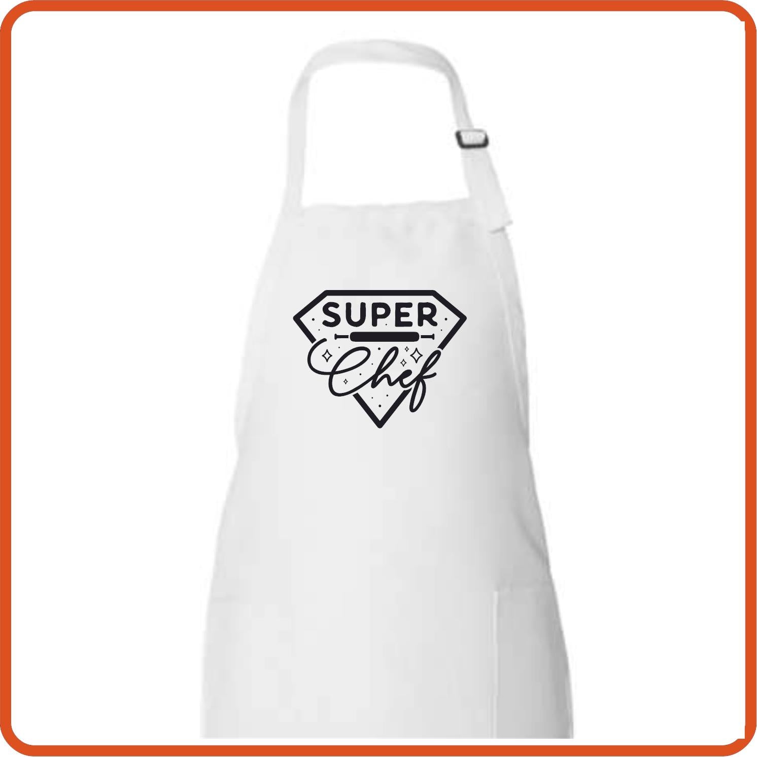 Super Chef Full Length Apron by SEC Apparel - secapparelonline