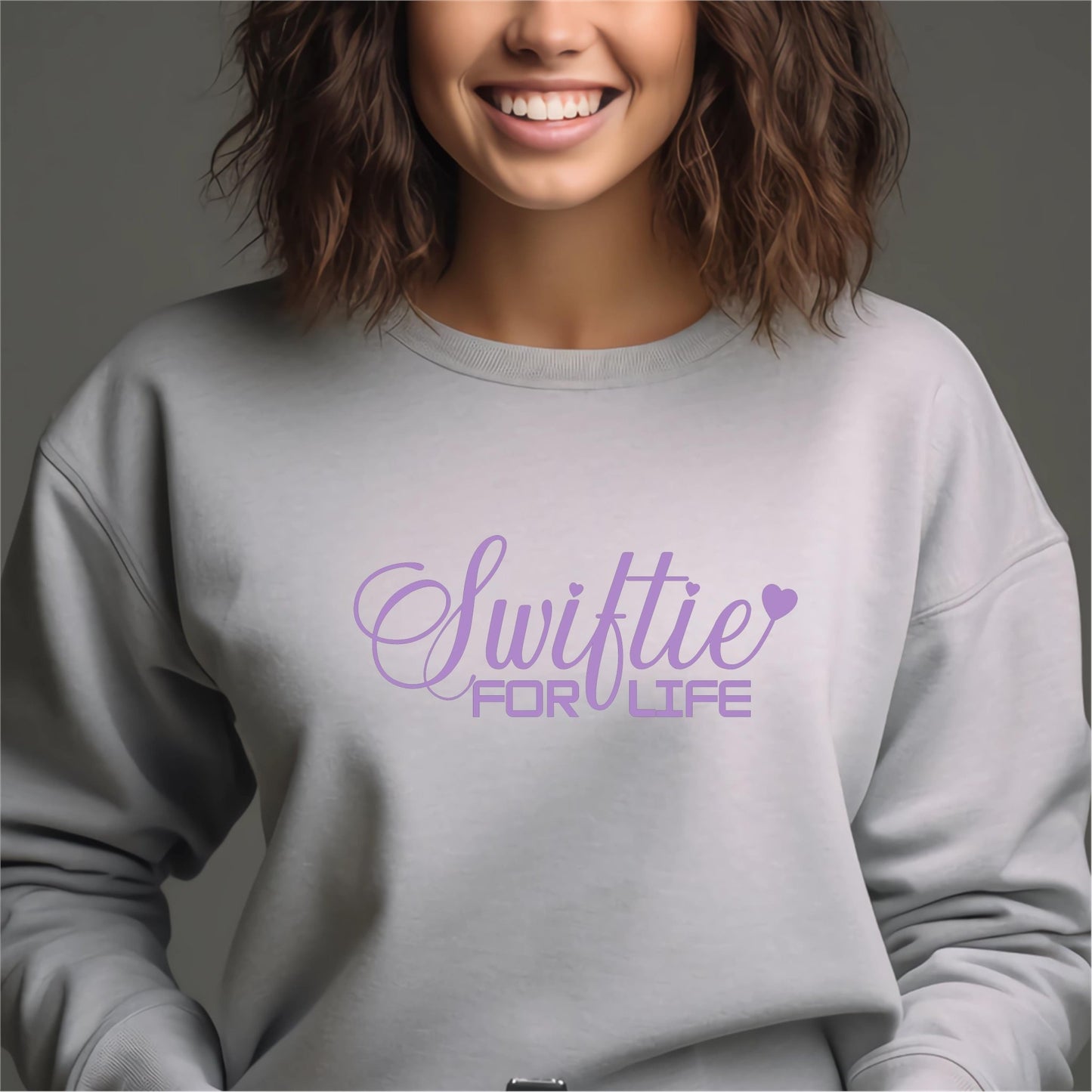 Swiftie for Life Sweatshirt | Women's Fleece | SEC Apparel - secapparelonline