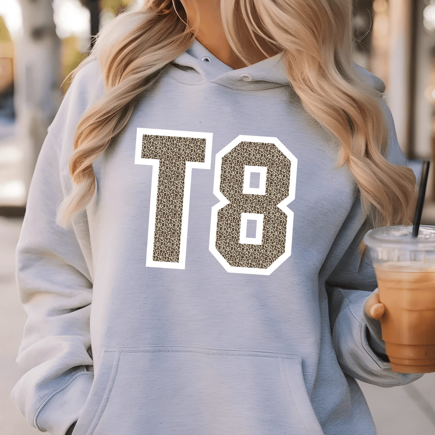 Tate McRae T8 Inspired Hoodie | Oversized Pop Music Fan Pullover - secapparelonline