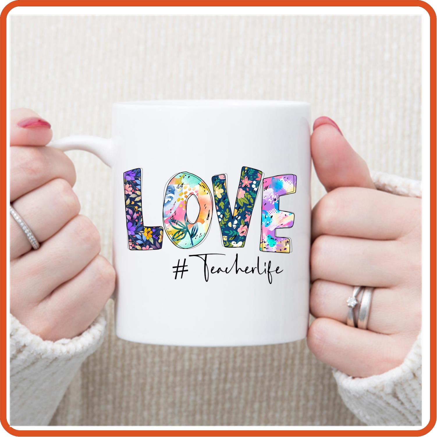 Teacher Mugs - 11oz Coffee Mug | Professional Mugs | Love Teacher Life - secapparelonline