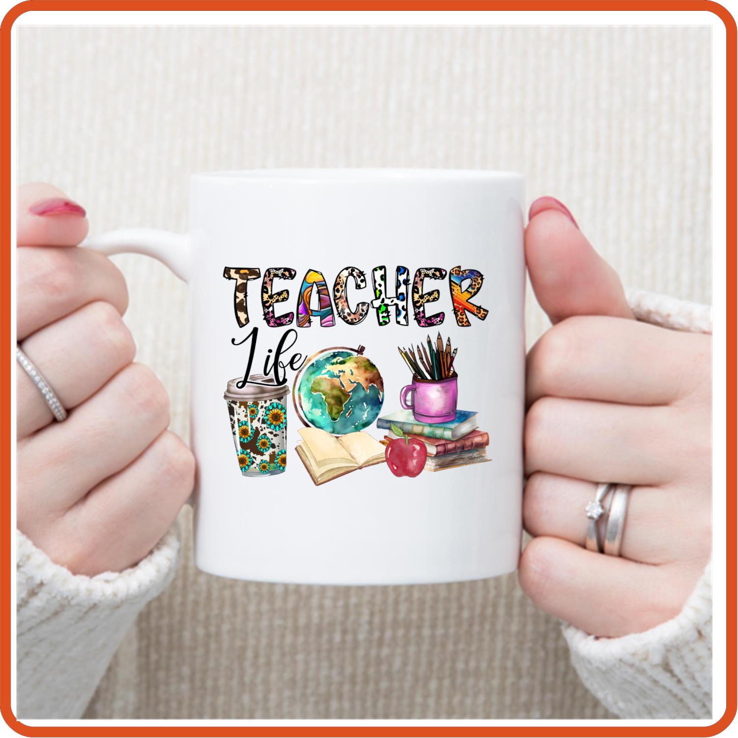 Teacher Mugs - 11oz Coffee Mug | Professional Mugs | Teacher Life 4 - secapparelonline