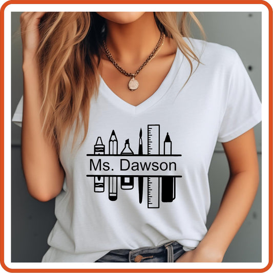 Teacher T-shirts Funny | Professional Shirts | SEC Apparel | Custom Name Personalized - secapparelonline