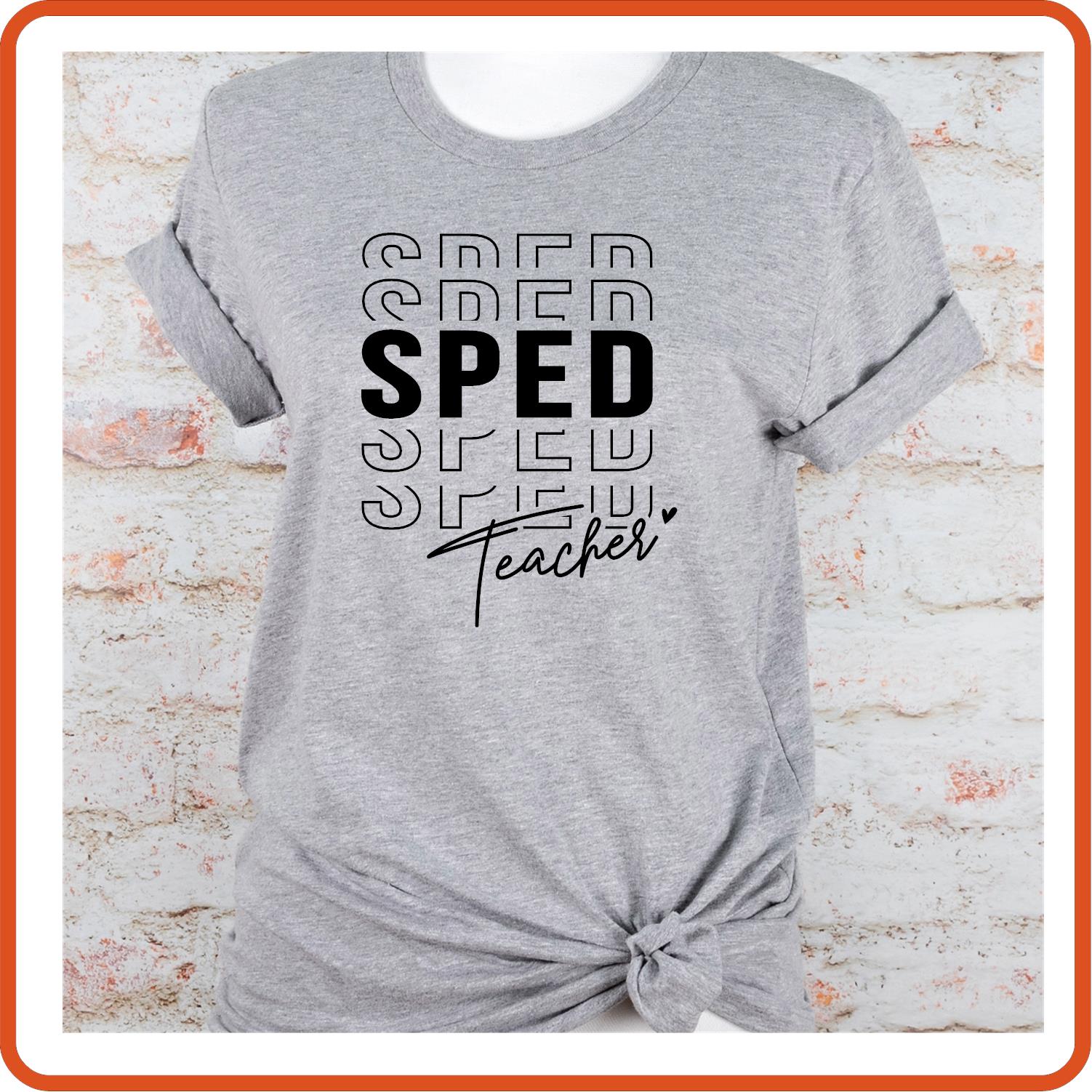 Teacher T-shirts Funny | Professional Shirts | SEC Apparel | SPED 2 - secapparelonline