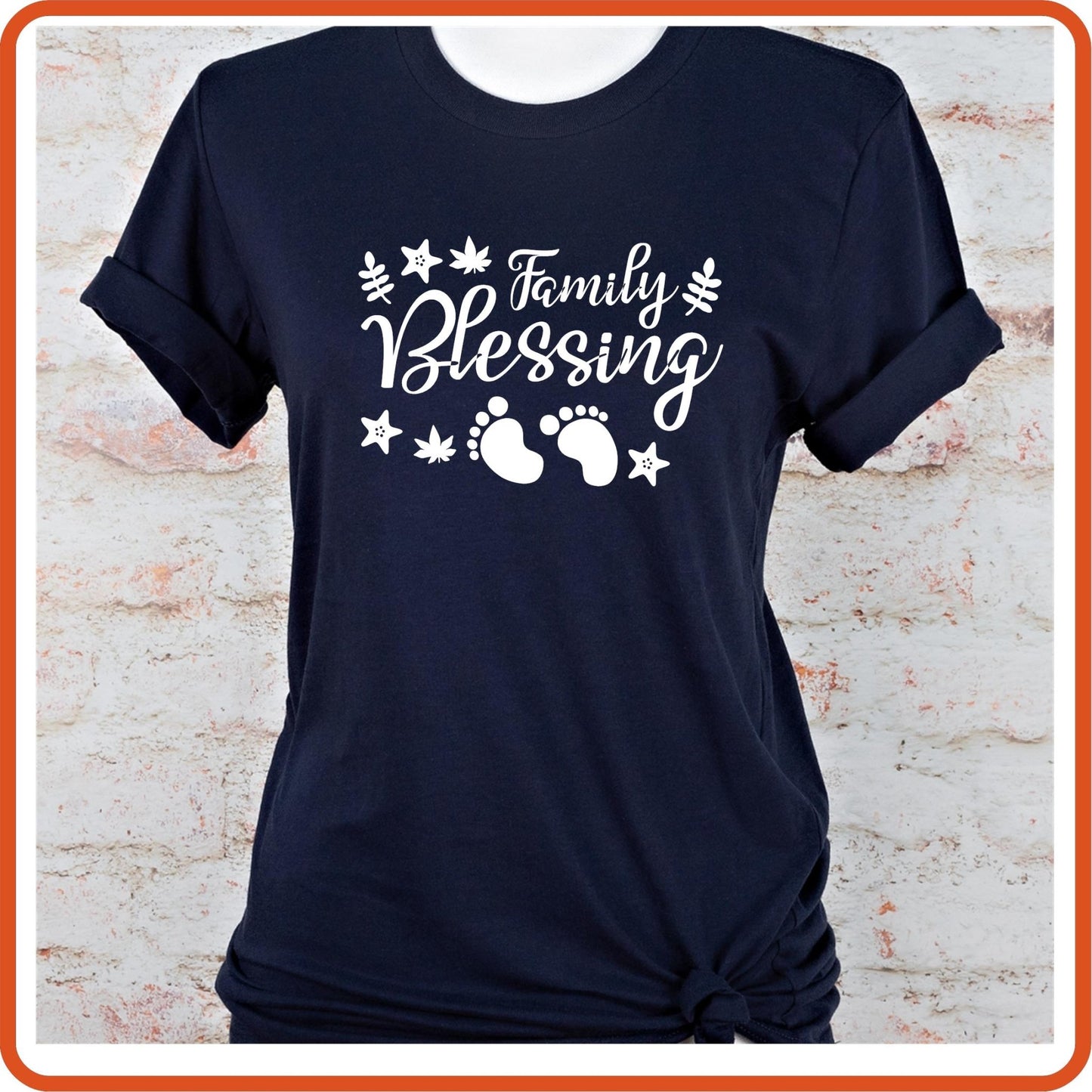 Thanksgiving Graphic T Shirts| Unisex | SEC Apparel | Family Blessing - secapparelonline