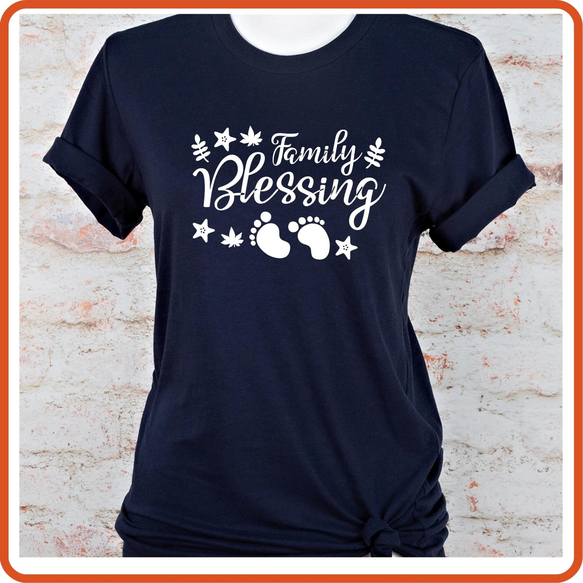 Thanksgiving Graphic T Shirts| Unisex | SEC Apparel | Family Blessing - secapparelonline