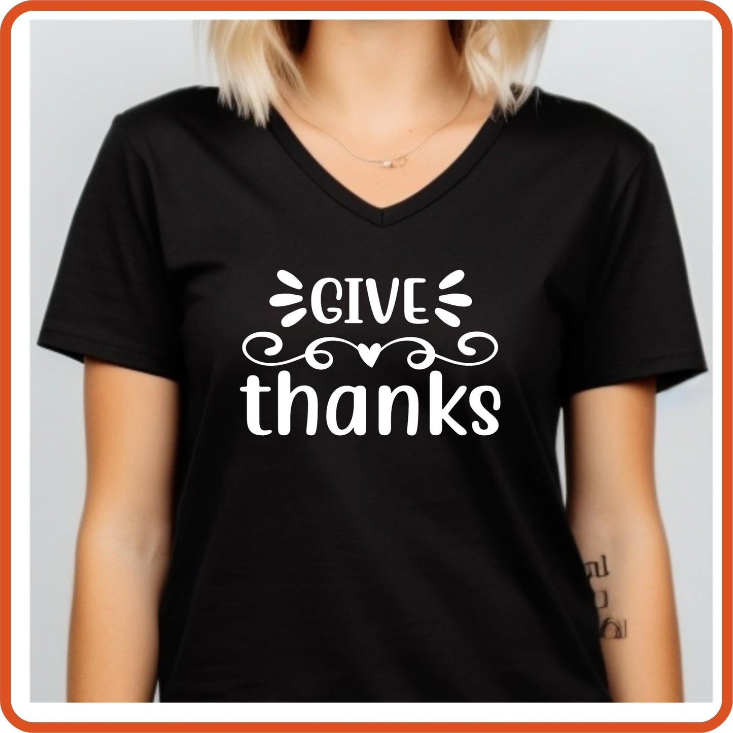 Thanksgiving Graphic T Shirts| Unisex | SEC Apparel | Give Thanks - secapparelonline