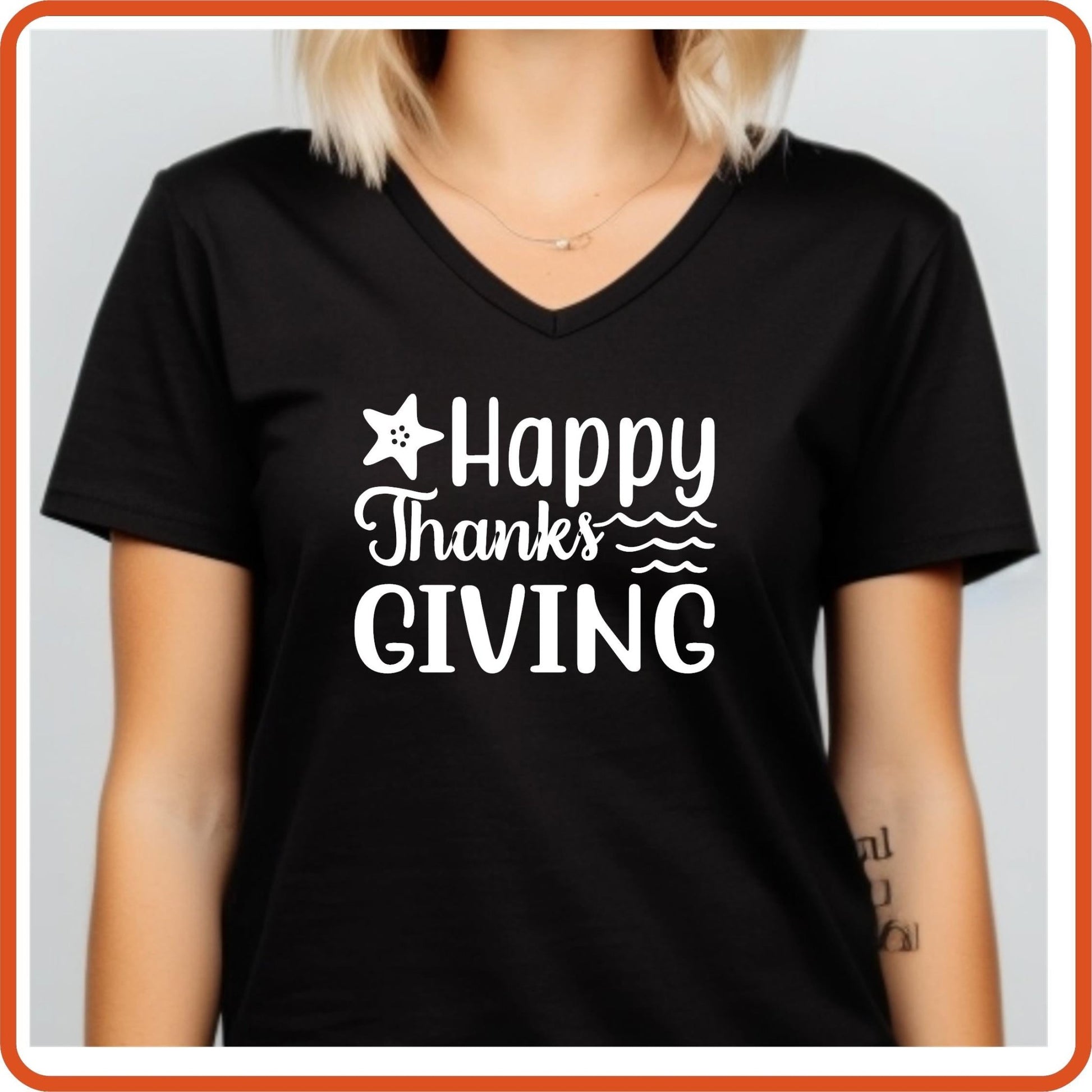 Thanksgiving Graphic T Shirts| Unisex | SEC Apparel | Happy Thanksgiving - secapparelonline
