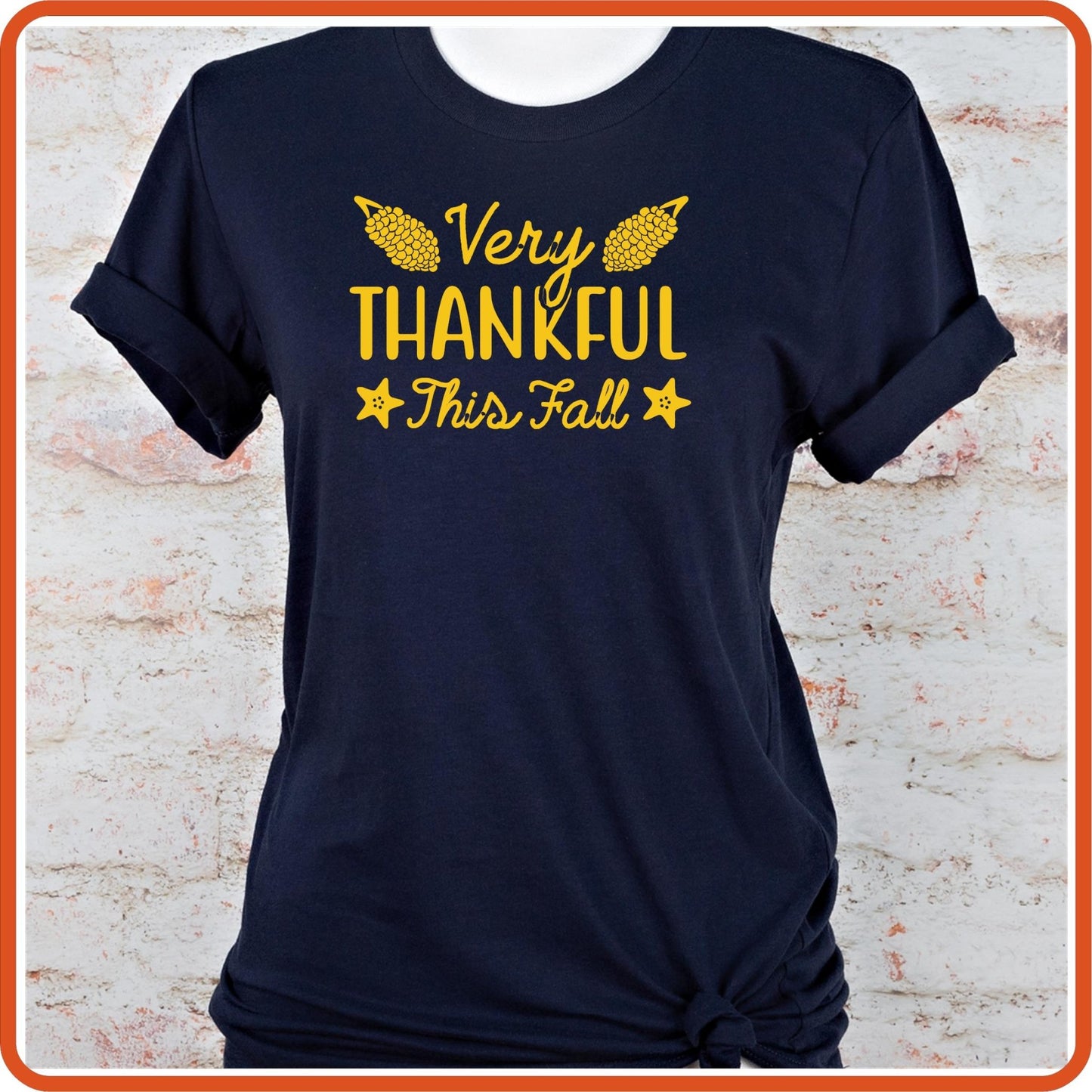 Thanksgiving Graphic T Shirts| Unisex | SEC Apparel | Very Thankful - secapparelonline