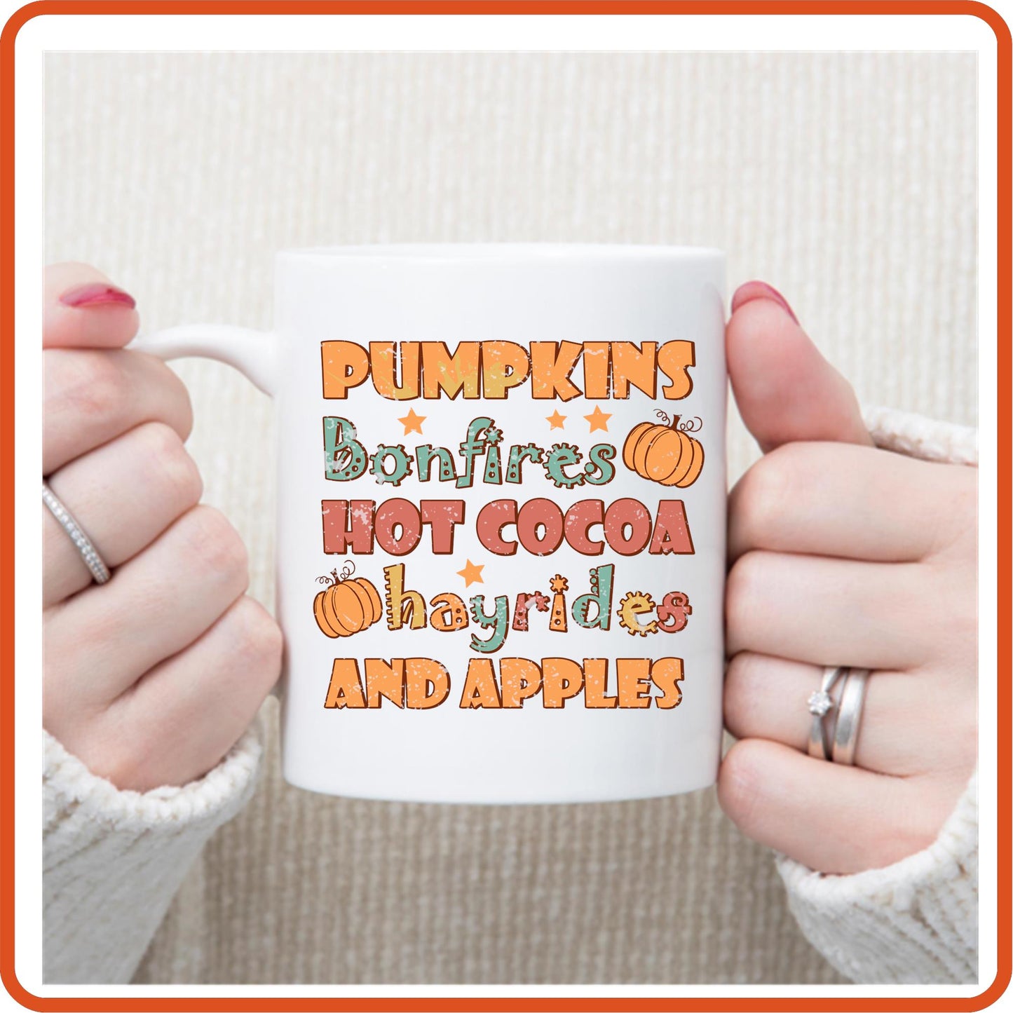 Thanksgiving Mugs - 11oz Coffee Mug | Gift | SEC Apparel | Bonfire - secapparelonline