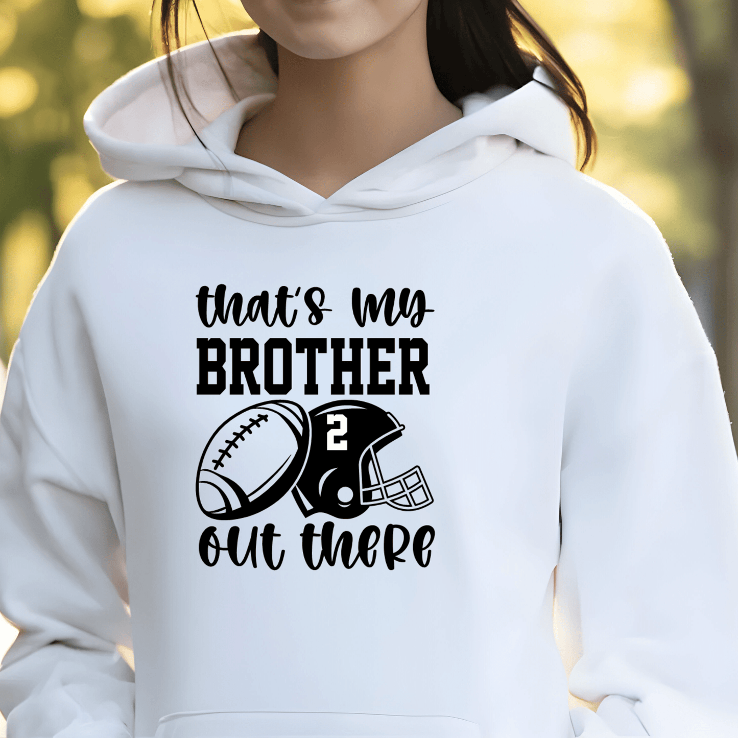 Thats my brother out there | Fotball Shirt | Crew neck | V Neck| Sweatshirt | Hoodie | - secapparelonline