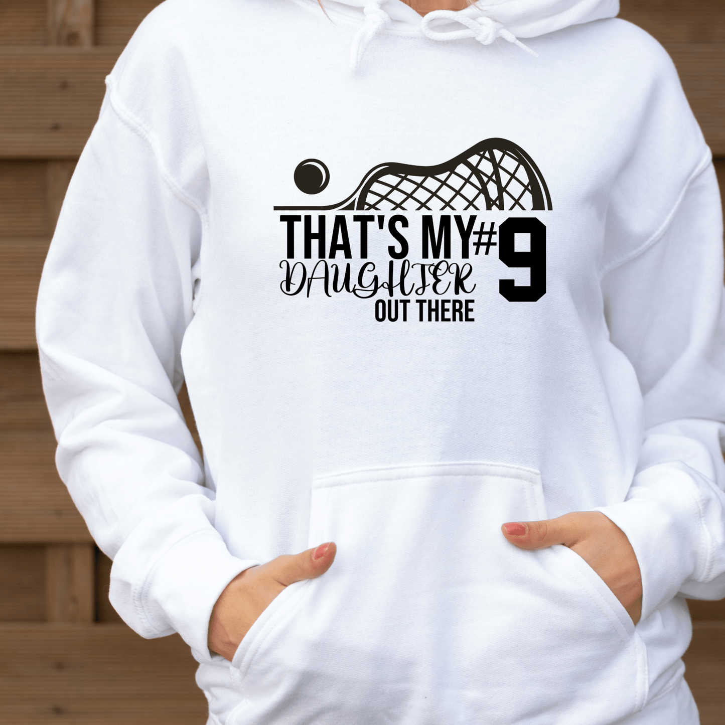 Thats my daughter out there | Lacrosse Mom Shirt | Crew neck | V Neck| Sweatshirt | Hoodie | - secapparelonline