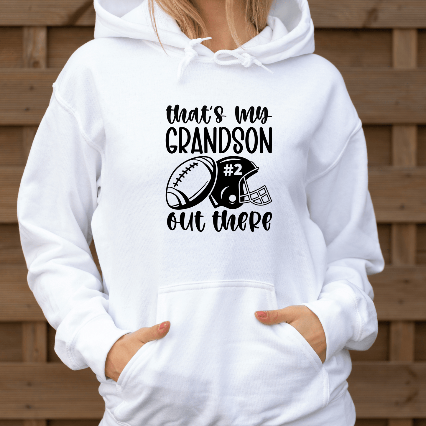 Thats my grandson out there football Shirt | Crew neck | V Neck| Sweatshirt | Hoodie - secapparelonline
