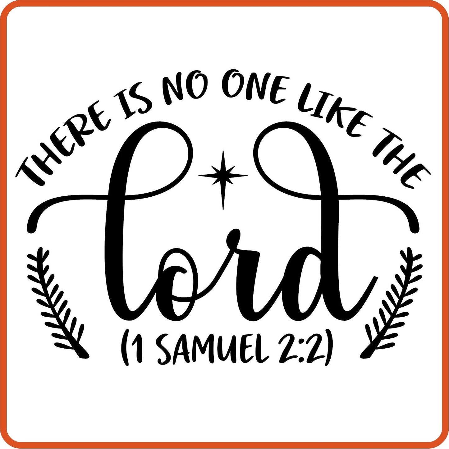 There is no one like the Lord | Bible | Religious Iron On Decals Patches by SEC Apparel - secapparelonline