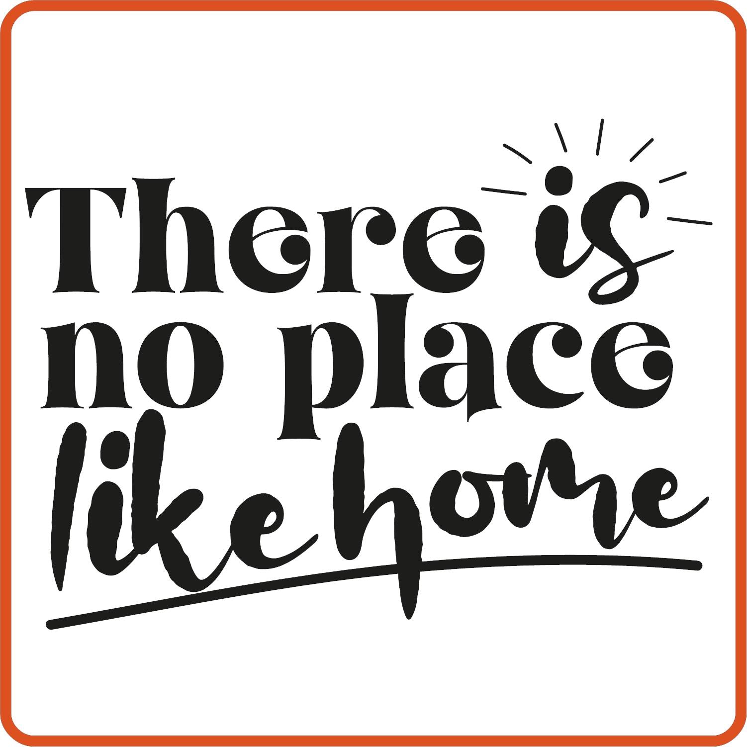 There is no place like home | Home Iron On Decals Patches by SEC Apparel - secapparelonline