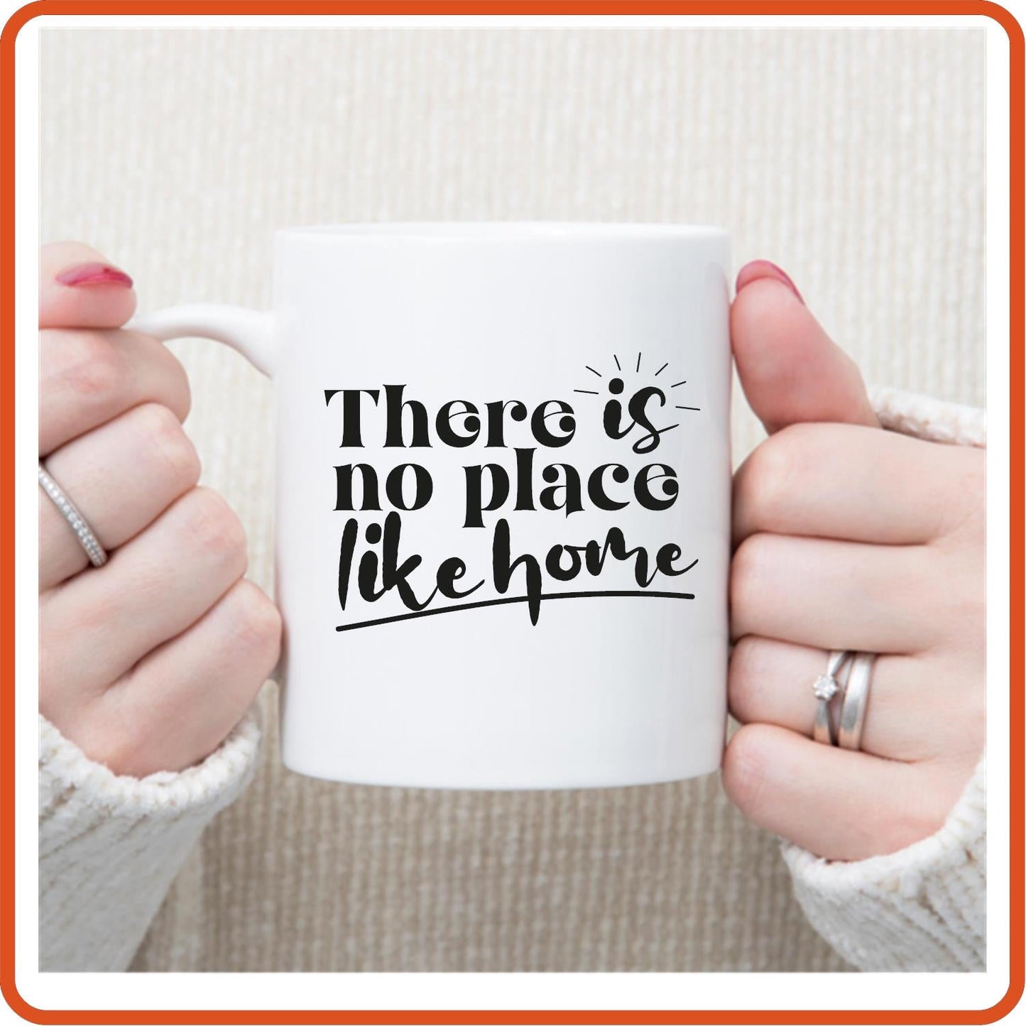 There Is No Place Like Home | Home Mugs - 11oz Coffee Mug by SEC Apparel - secapparelonline