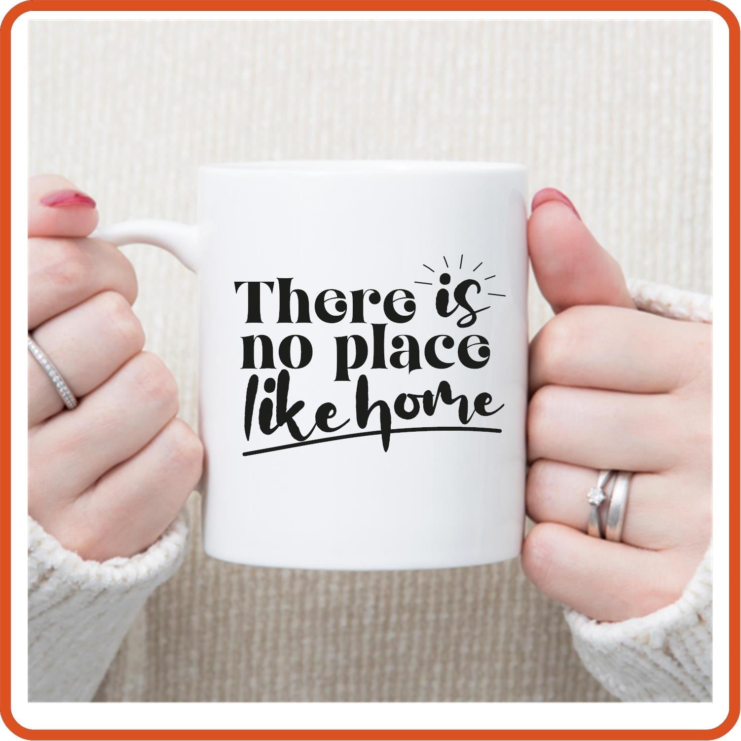 There Is No Place Like Home | Home Mugs - 11oz Coffee Mug by SEC Apparel - secapparelonline