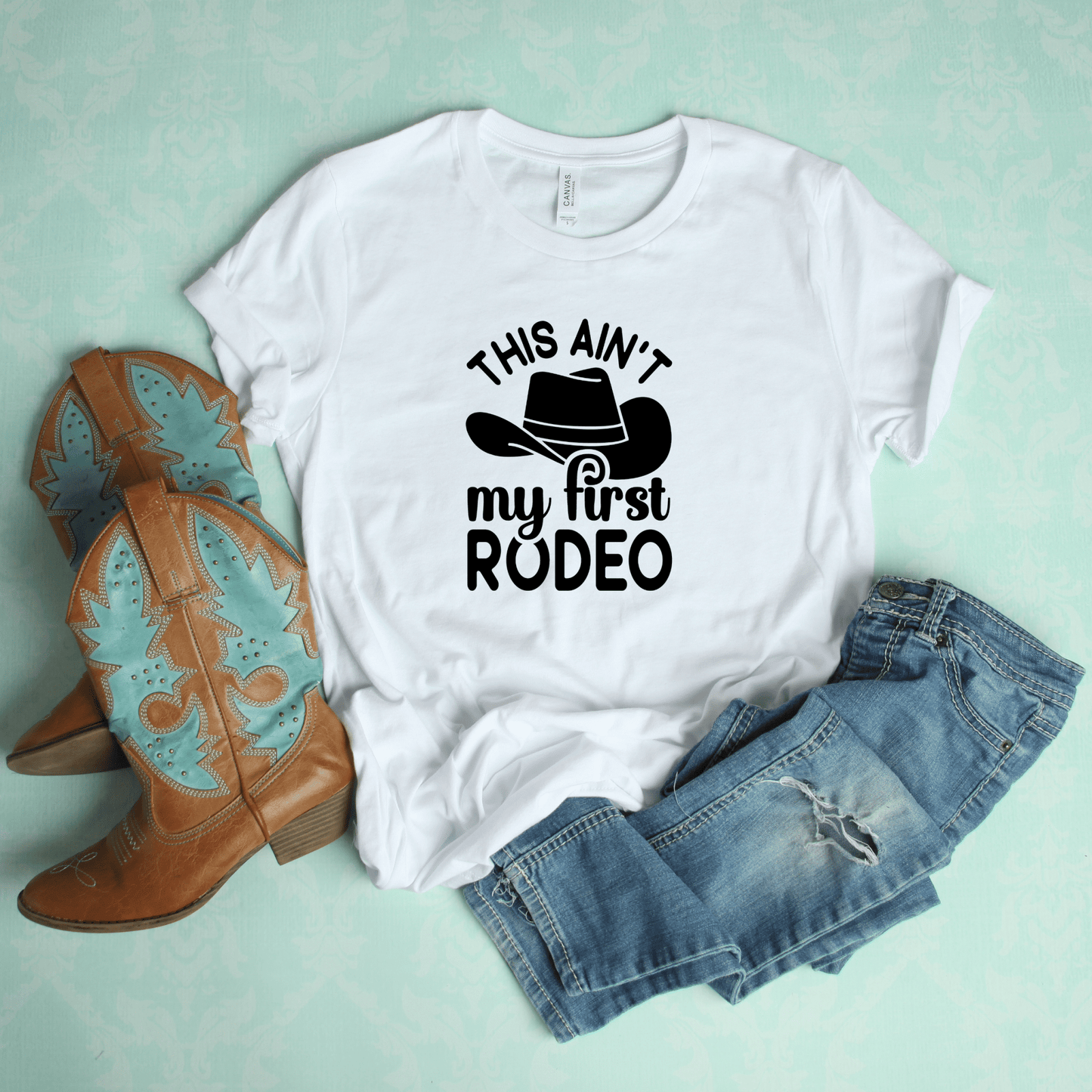 This ain't my first rodeo Shirt | Crew neck | V Neck| Sweatshirt | Hoodie - secapparelonline