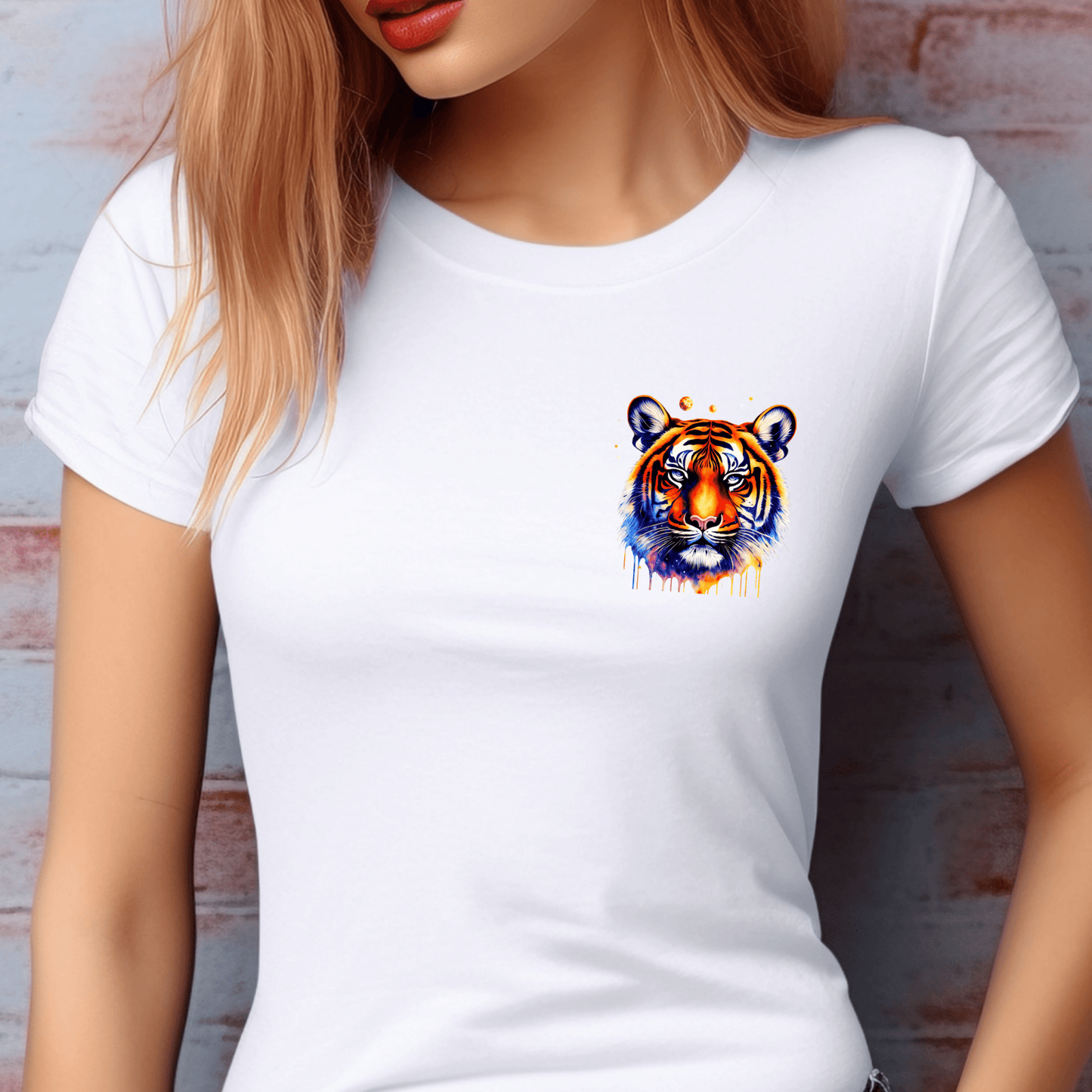 Tiger Iron On Patch Transfers Decals Patches Vinyl for T Shirts Fabric Clothing | SEC Apparel| - secapparelonline