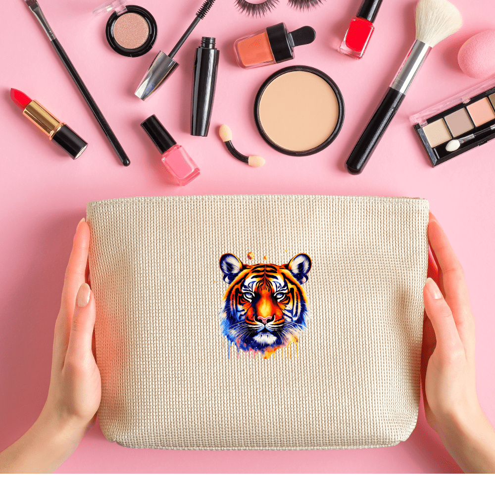 Tiger Iron On Patch Transfers Decals Patches Vinyl for T Shirts Fabric Clothing | SEC Apparel| - secapparelonline