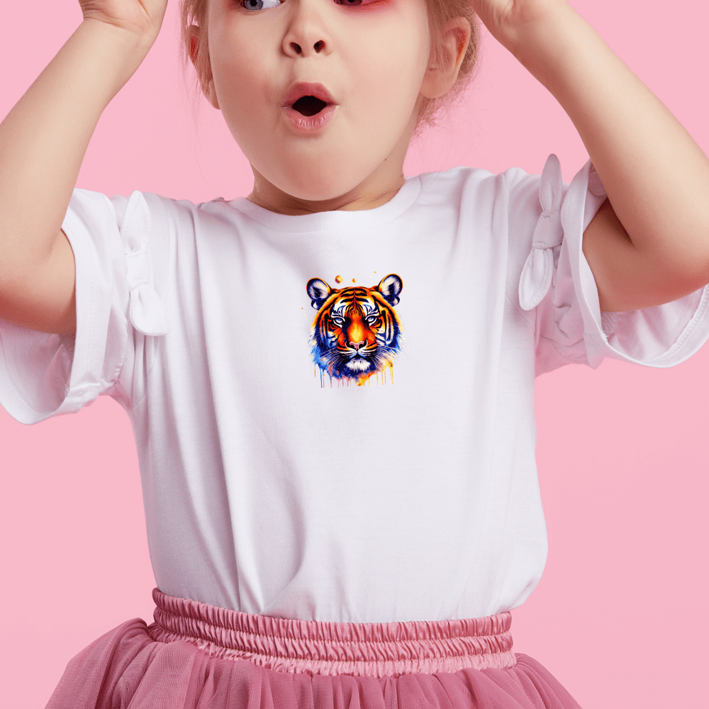 Tiger Iron On Patch Transfers Decals Patches Vinyl for T Shirts Fabric Clothing | SEC Apparel| - secapparelonline