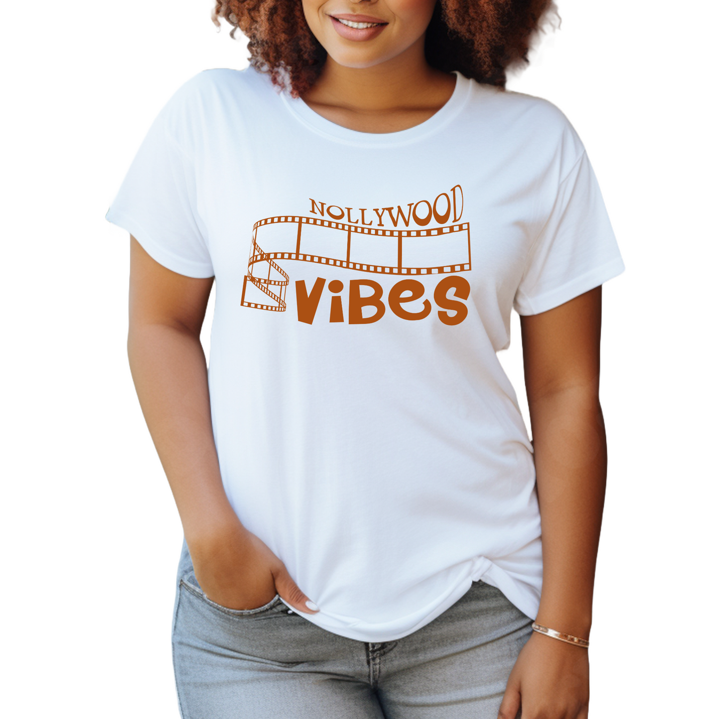 Nollywood Vibes Unisex Shirt & Hoodie Collection – Crew Neck, V-Neck, Sweatshirts