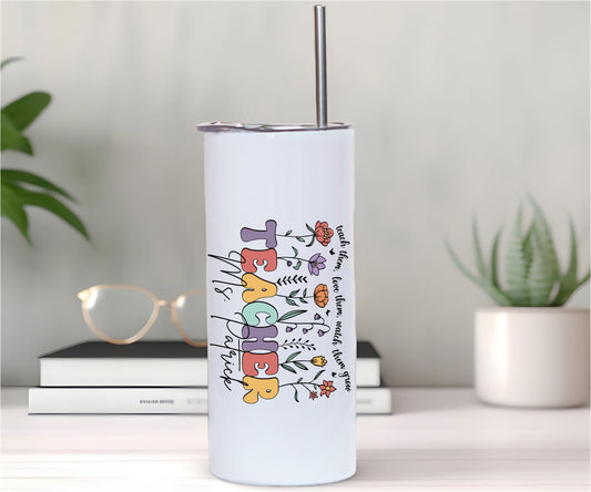 Personalized Tumbler Gift for Teacher - End of School Gift - Teacher Gifts - Teacher Appreciation Gift - Personalized Name Tumbler