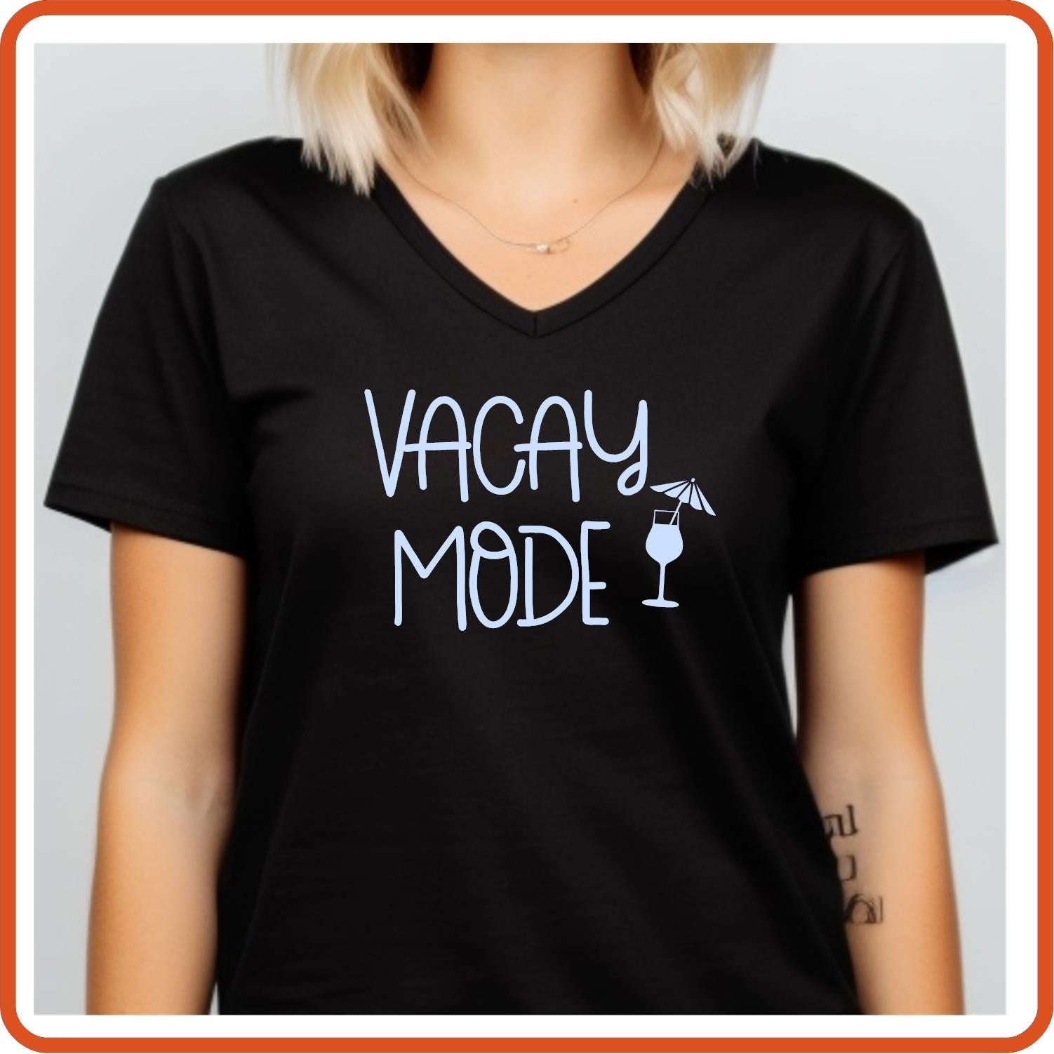 Vacation Mode Graphic T Shirt| Unisex | Vacation Shirts | SEC Apparel - secapparelonline
