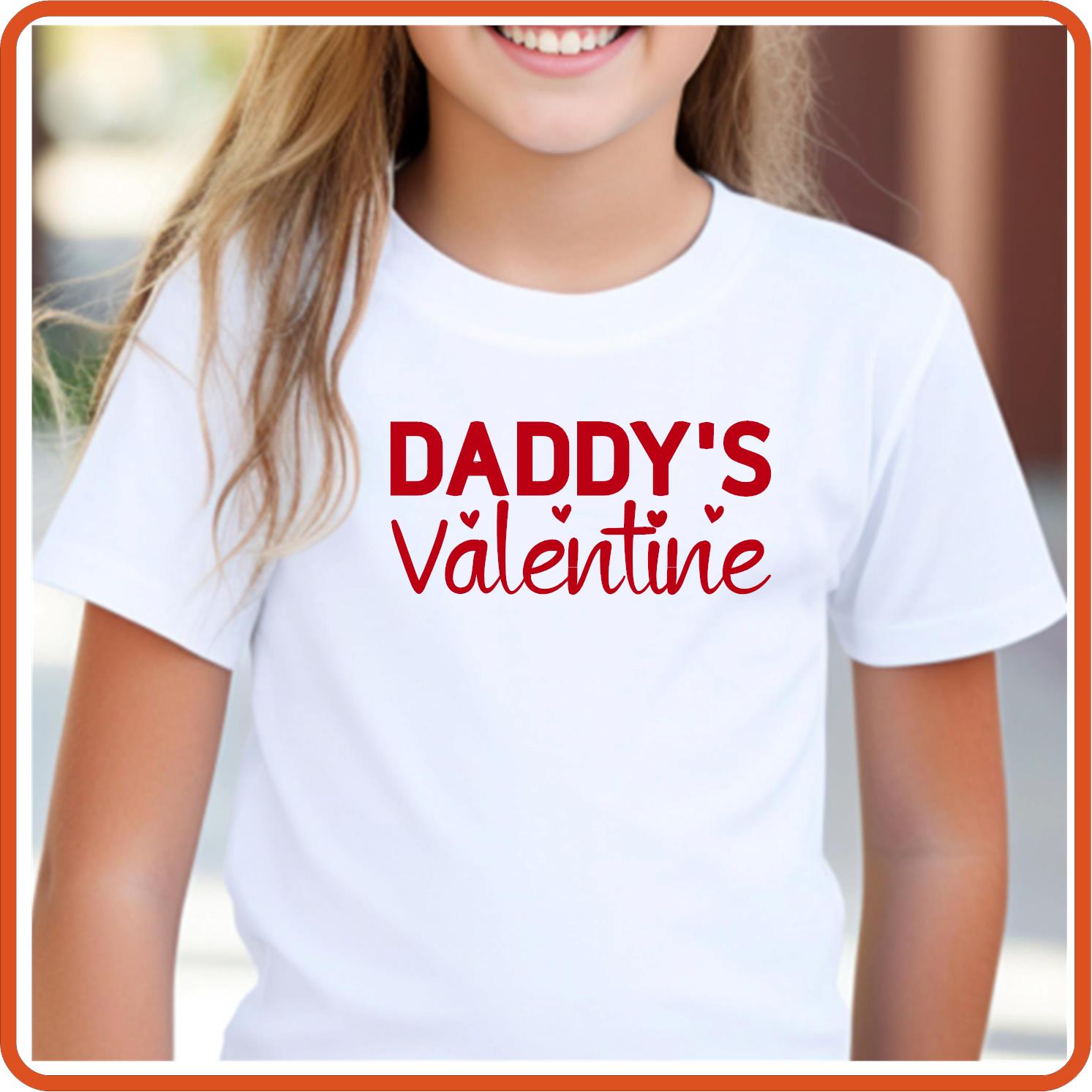 Valentine Graphic T Shirt| Unisex | Valentines Shirts | Daddy's Valentine - secapparelonline