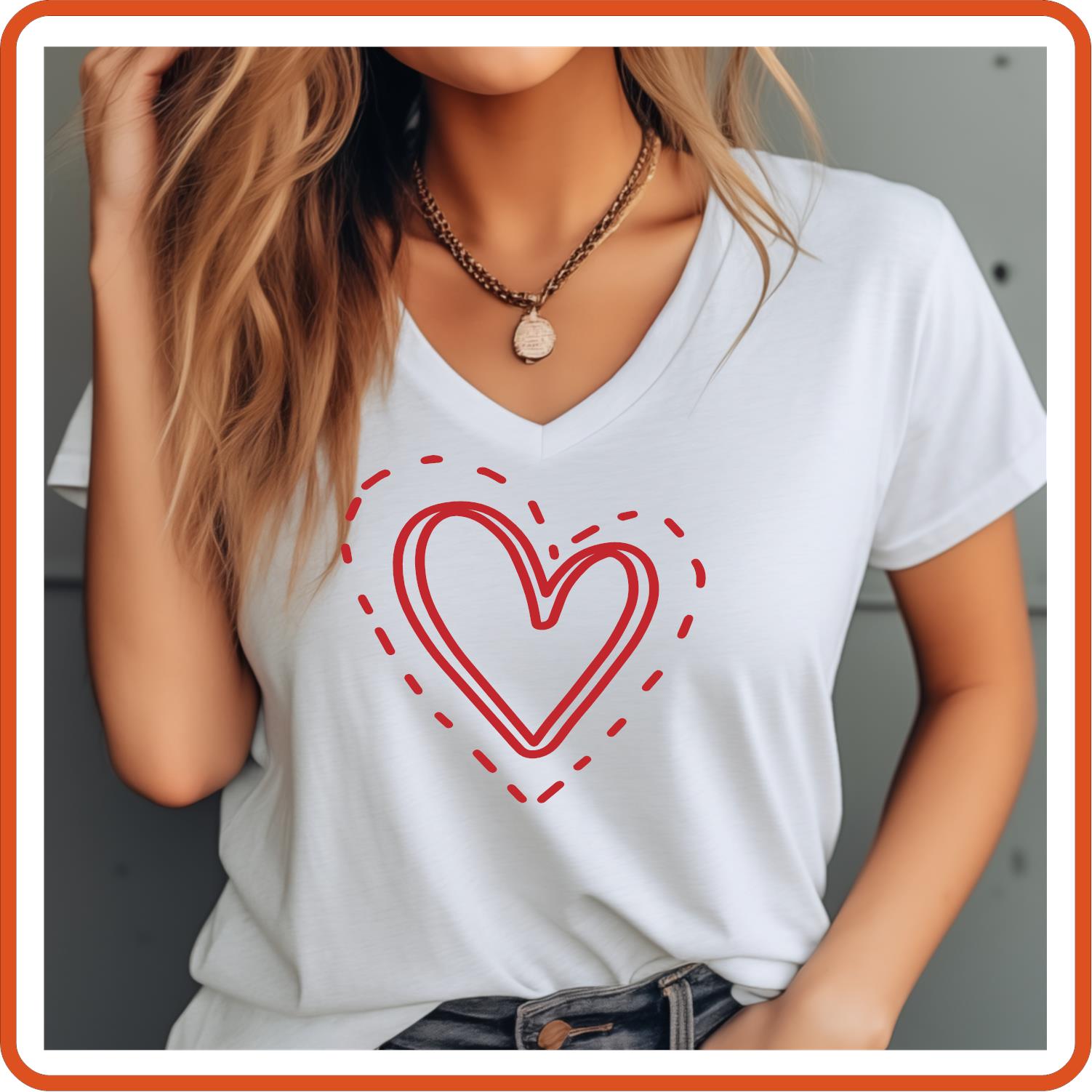 Valentine Graphic T Shirt| Unisex | Valentines Shirts | heart 2 - secapparelonline