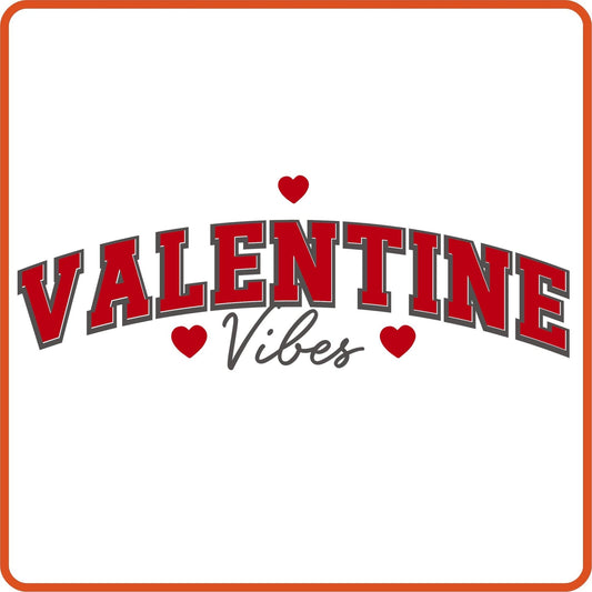 Valentine Iron On Decals Patches transfers vinyl for shirts, clothing | SEC Apparel | Valentine Vibes - secapparelonline