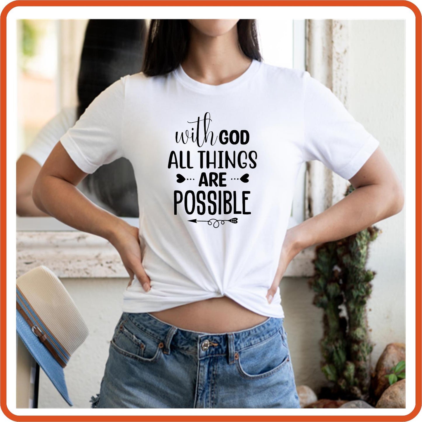 With God All Things Are Possible | Christian Religious T-Shirts by SEC Apparel - secapparelonline