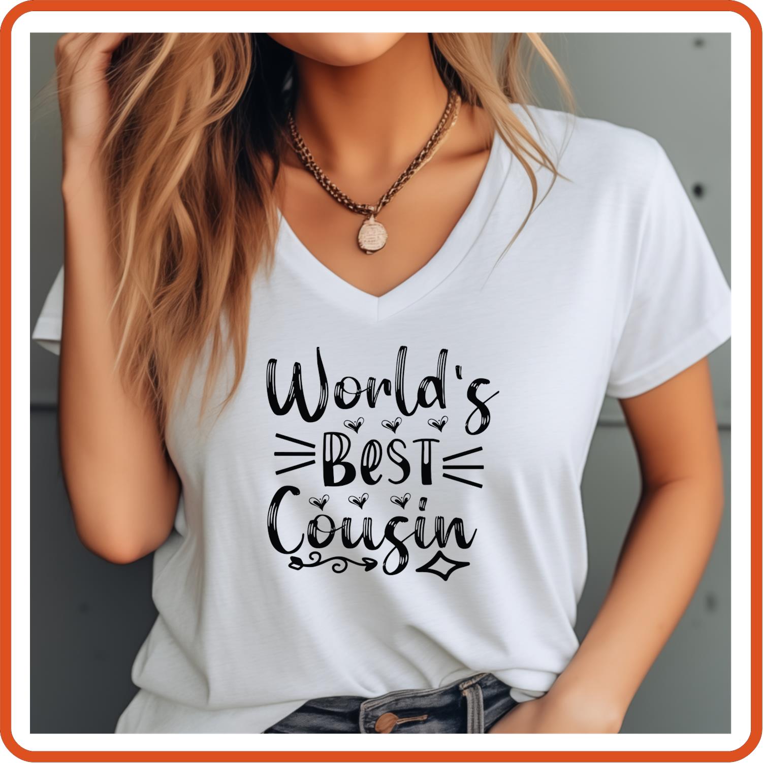 World's Best Cousin | Family Shirts | T-Shirts by SEC Apparel - secapparelonline