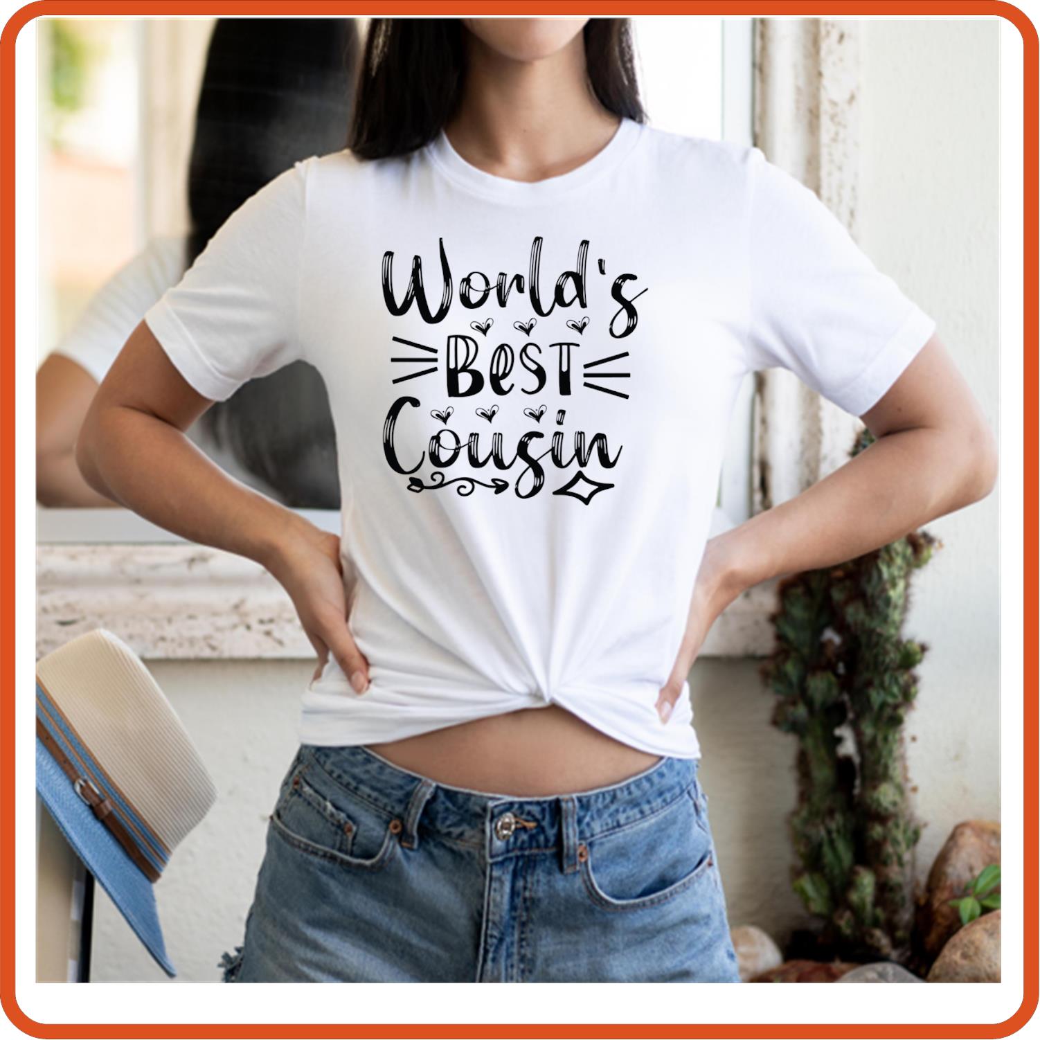 World's Best Cousin | Family Shirts | T-Shirts by SEC Apparel - secapparelonline