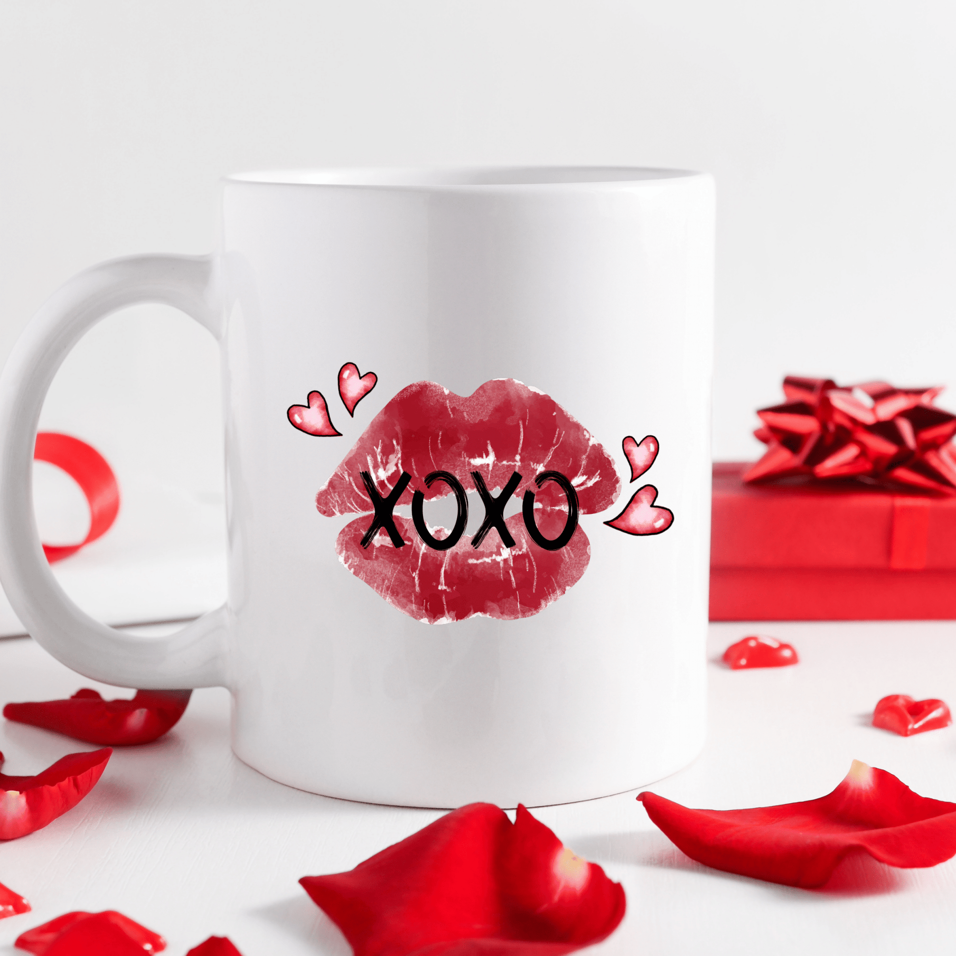 XOXO | Valentines Mugs - 11oz Coffee Mug | Gifts | SEC Apparel - secapparelonline