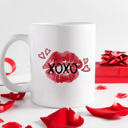 XOXO | Valentines Mugs - 11oz Coffee Mug | Gifts | SEC Apparel - secapparelonline