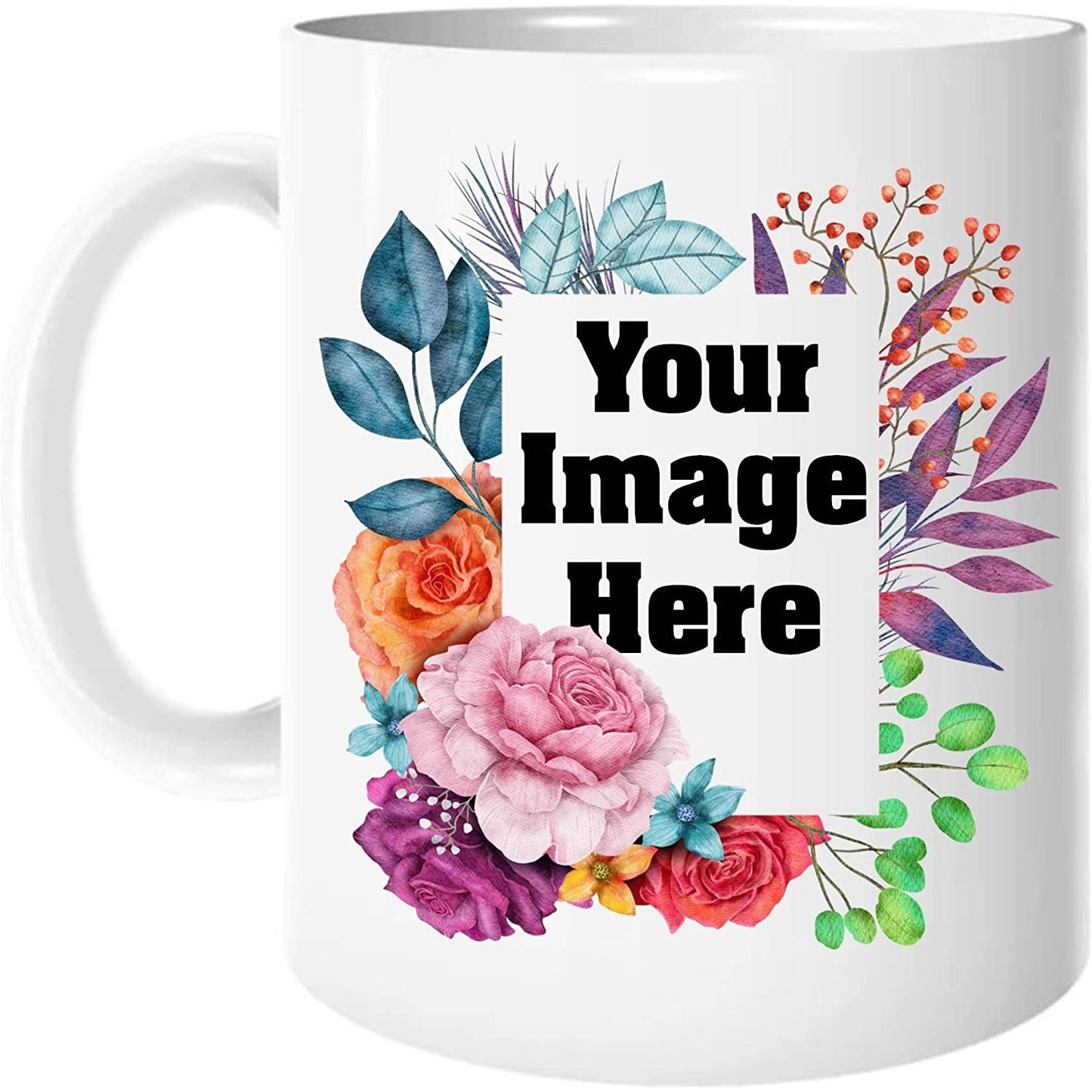 Custom Mug Personalized Ceramic Coffee Mugs Cup With Picture Photo 11oz Cups Gifts Make Your Own Mug Birthday Christmas Office Presents funny